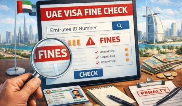 Dubai Visa Fine Check (2026 Guide): How to Check Overstay Fines Online in Dubai (Step-by-Step)